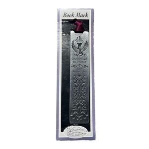 Cathedral Art Pewter Bookmark Confirmed In Christ Holy Spirit Dove Ribbon BM102